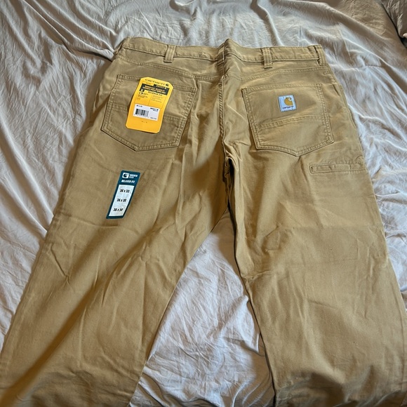 Carhartt canvas 5 pocket work pants 36 x 30 relax fit - Picture 3 of 4